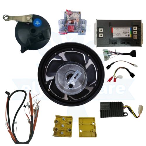 10INCH 1100W DRUM EV CONVERSION KIT 7P (+GST 18%)
