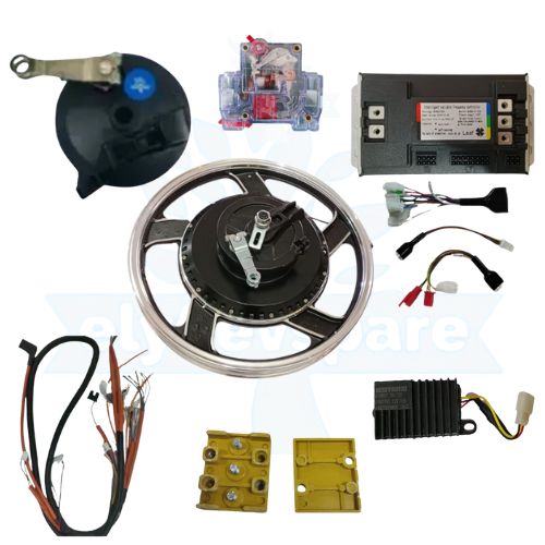 17INCH 1500W DRUM EV CONVERSION KIT 7P (+GST 18%)
