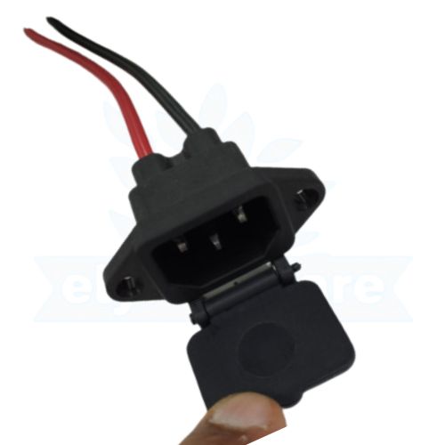 IEC MALE CONNECTER -SPRING CAP 14 AWG (+GST 18%) (00d3)
